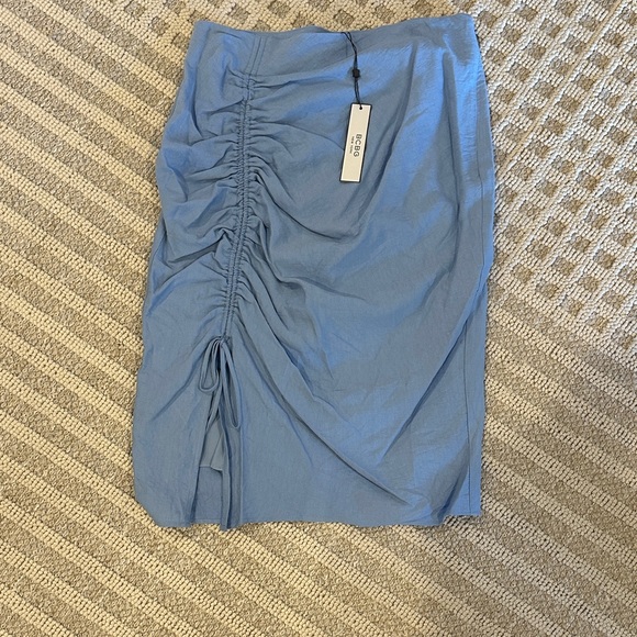 BCBG Asymmetrical Blue Skirt - Picture 5 of 6